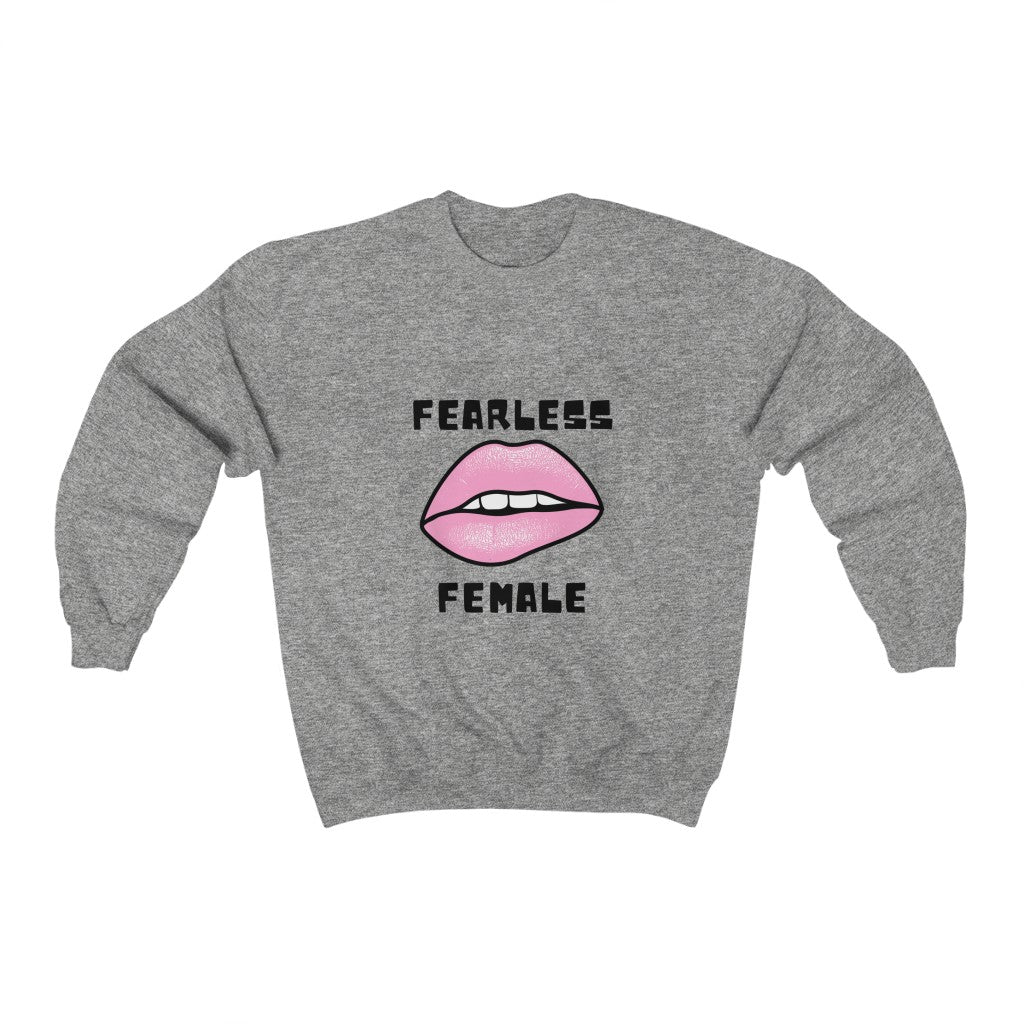 "FEARLESS FEMALE" Crewneck Sweatshirt