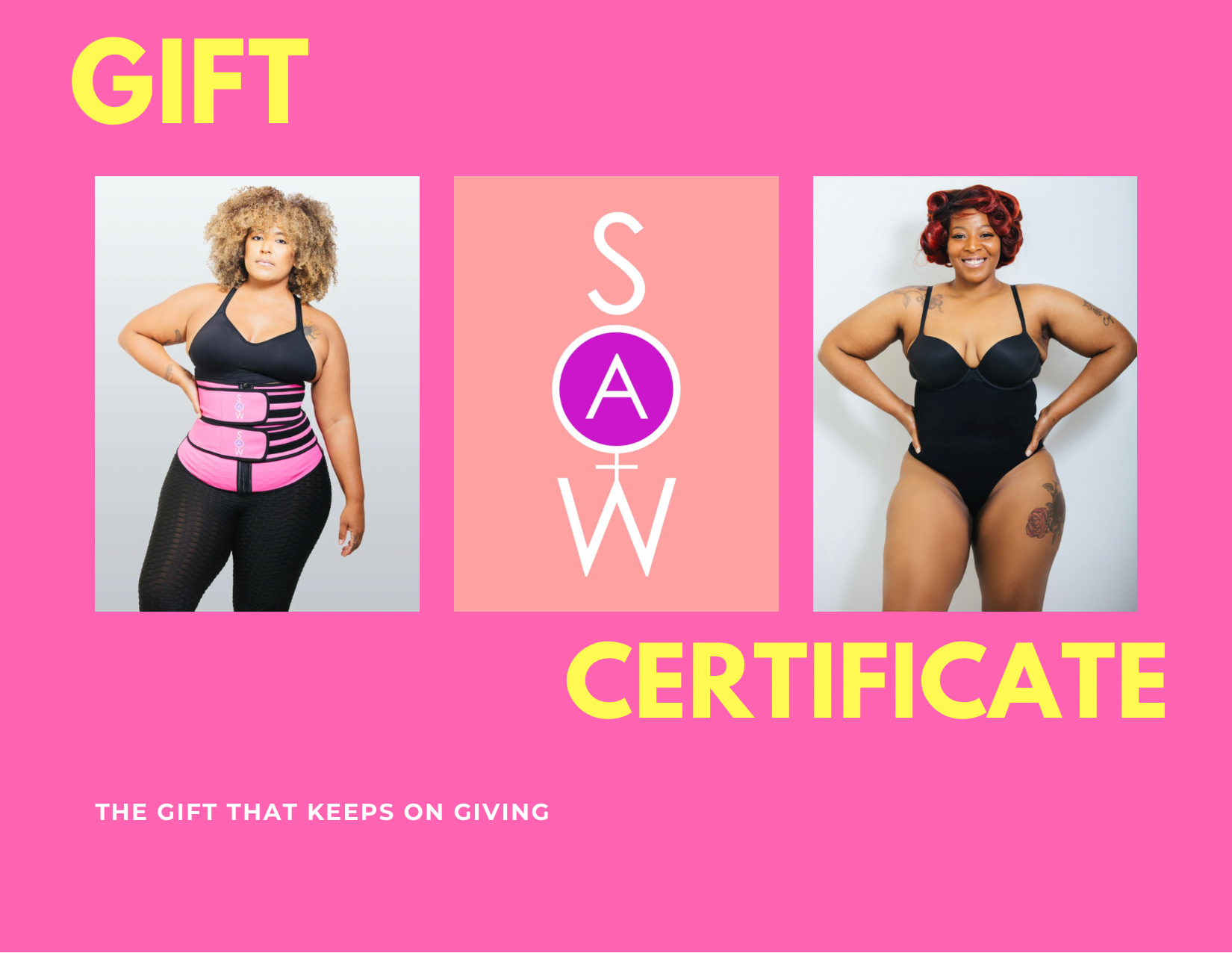 SOAW Fitness Gift Card